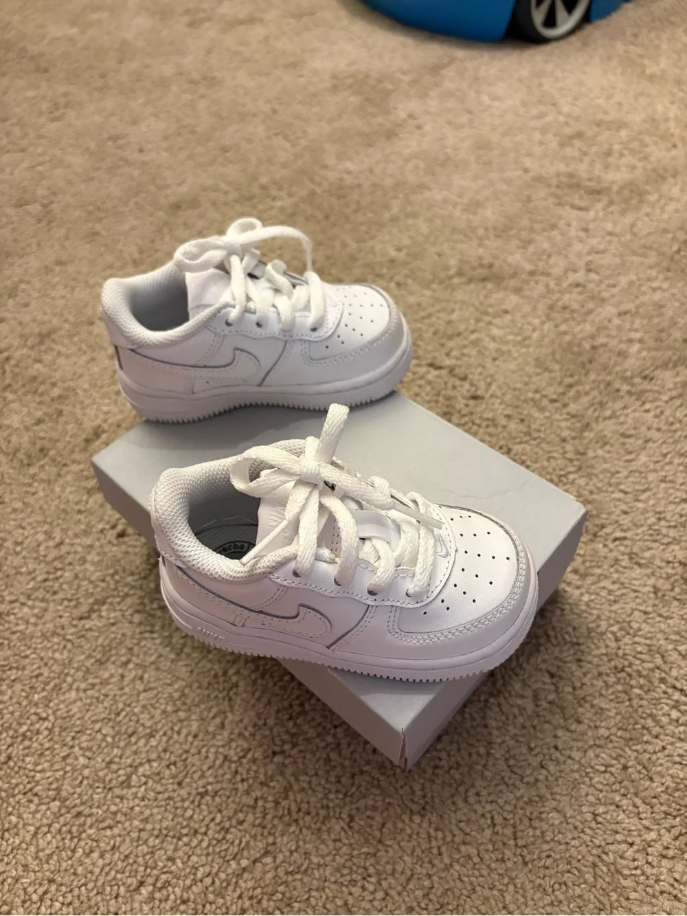 Nike Kids White AF1 Low